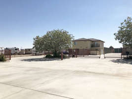 self storage facility lancaster ca 3rd st exterior office