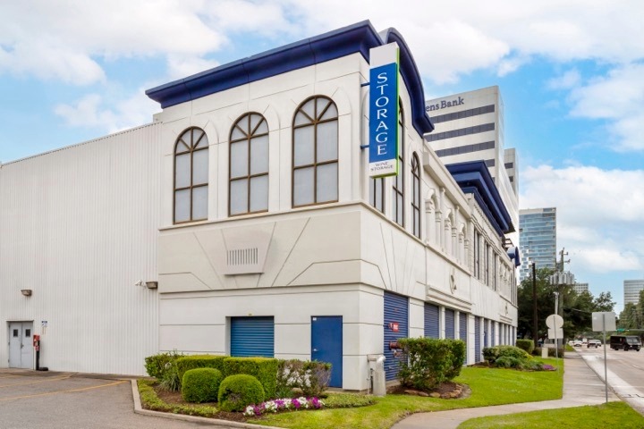 self storage facility houston texas san felipe st exterior front