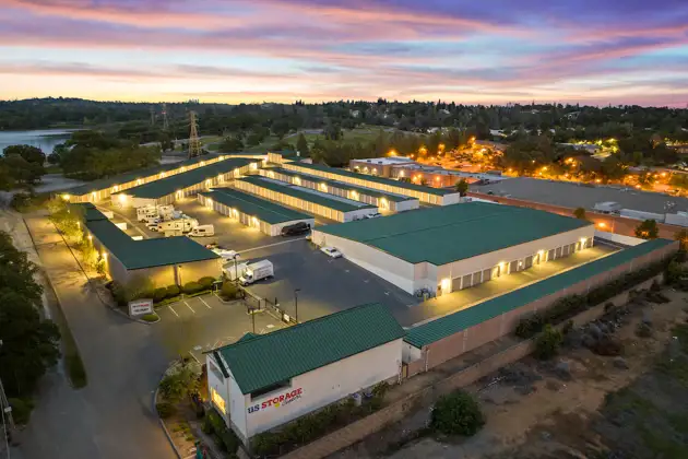 self storage facility auburn ca rock creek exterior building