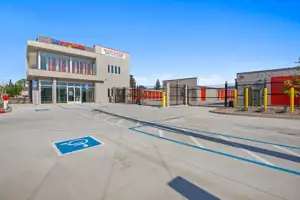self storage facility galt ca a street exterior front office