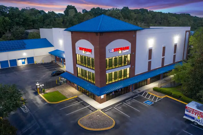 self storage facility nashville tn nolensville exterior office drone view