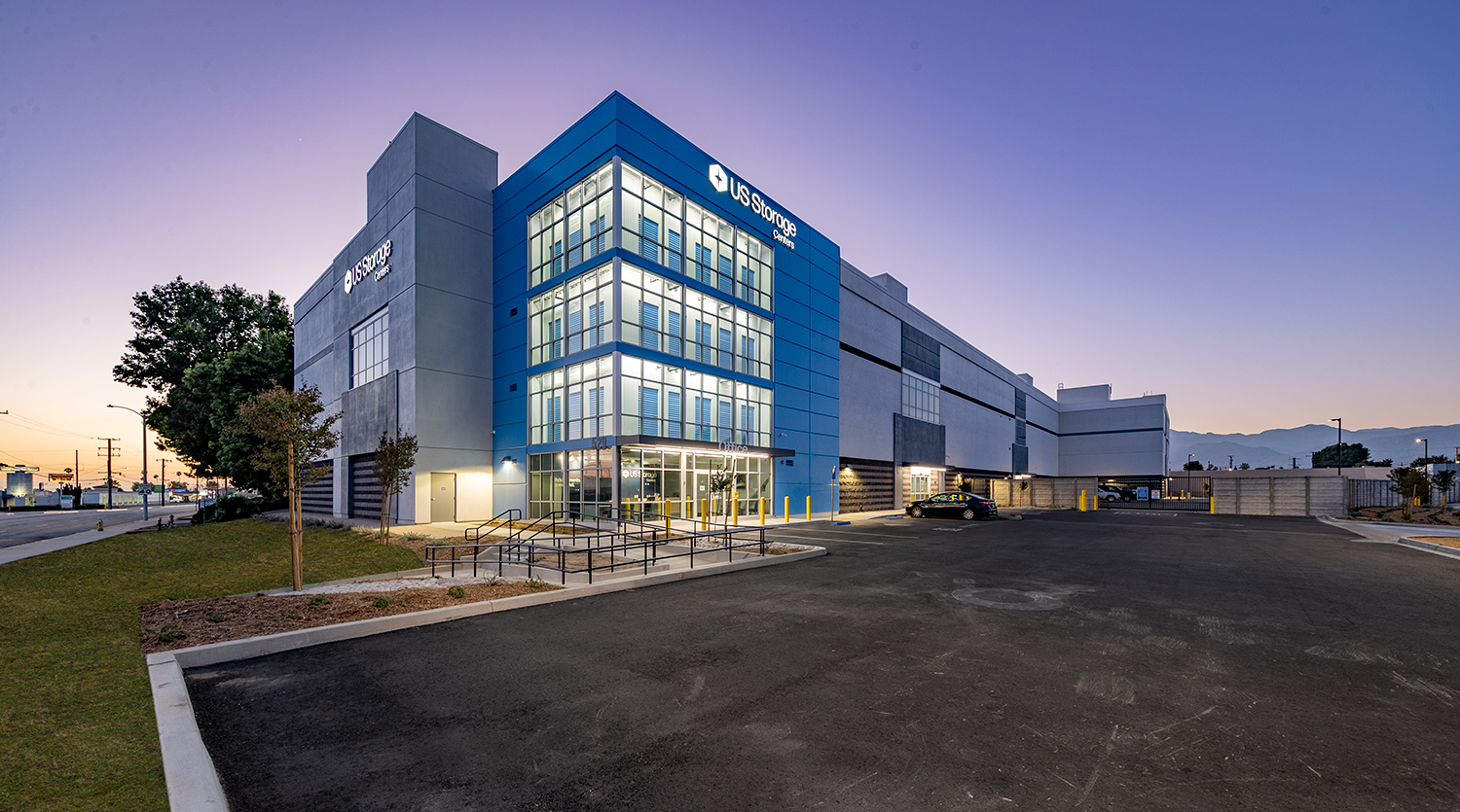 Self-storage facility at 529 Cutter Way, Covina, CA - Exterior Building