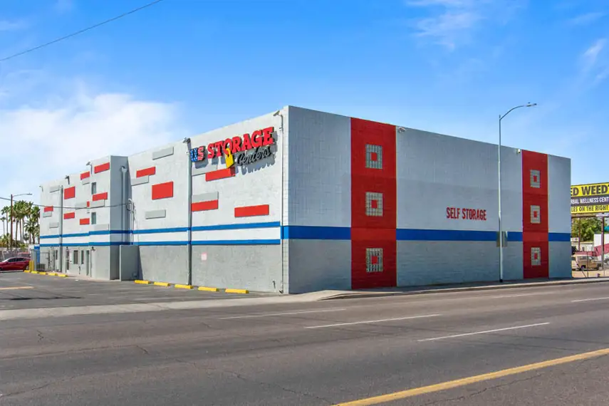 self storage facility phoenix az 2563 w indian exterior