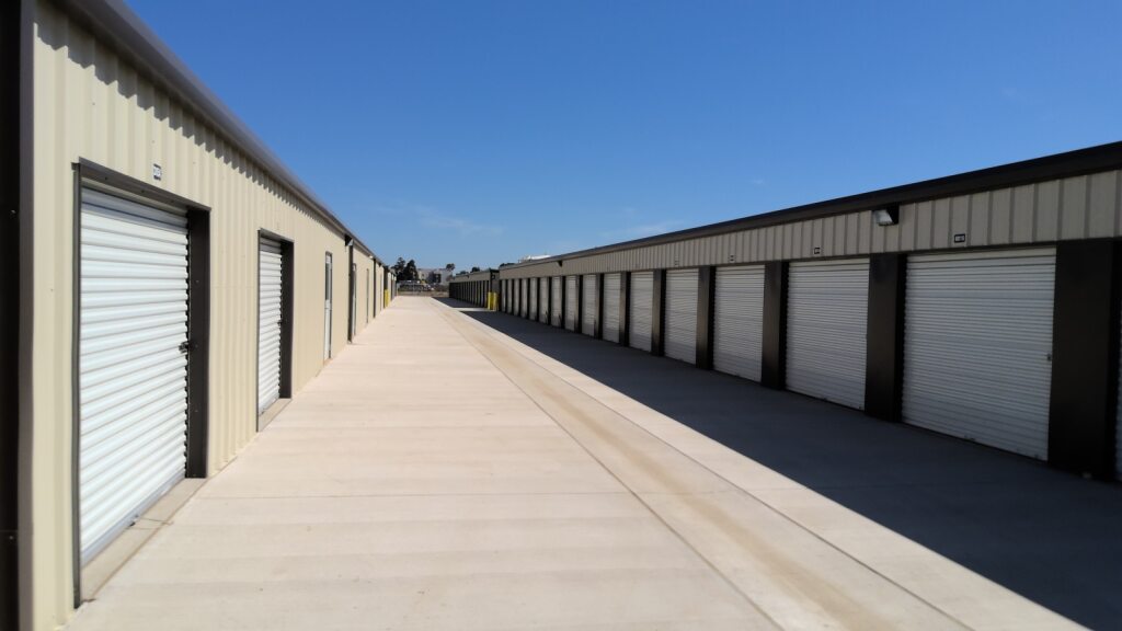 self storage facility merced ca exterior units