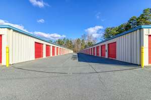 self storage facility mooresville nc 1246 river hwy wide aisle exterior units