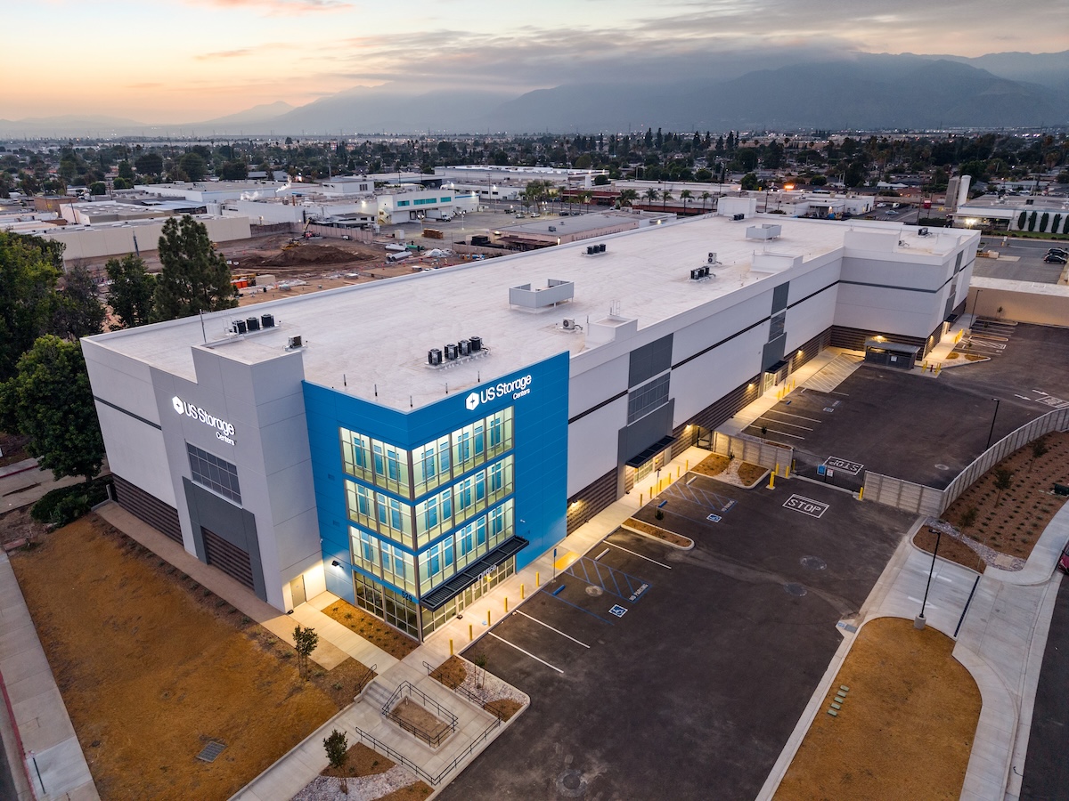 Self-storage facility at 529 Cutter Way, Covina, CA - Exterior Building