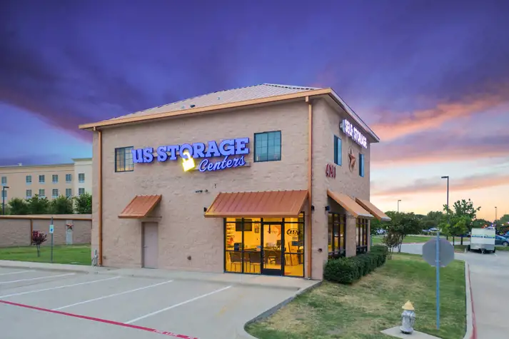 self storage facility the colony tx paige exterior front