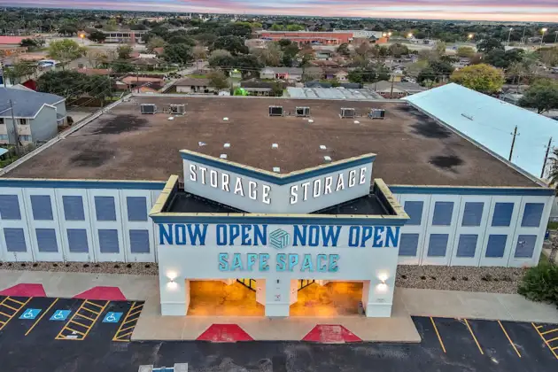 self storage facility corpus christi s padre island exterior building