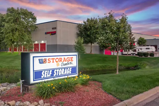 self storage facility white bear lake minnesota exterior sign
