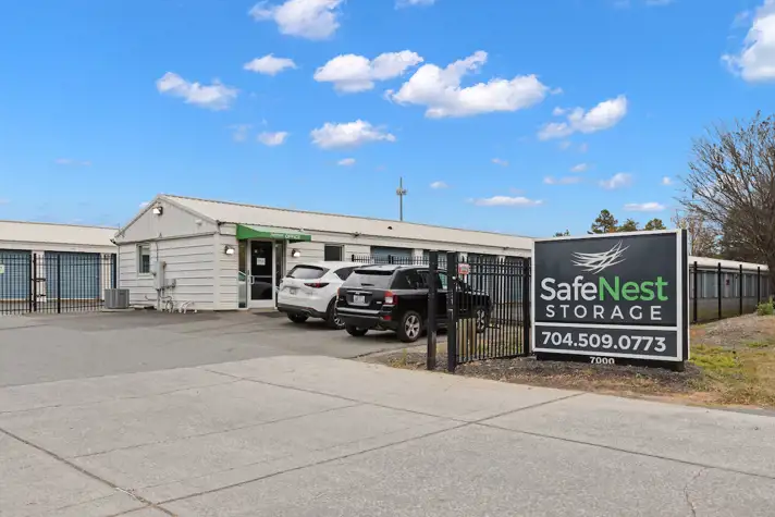 self storage facility charlotte nc statesville exterior front office