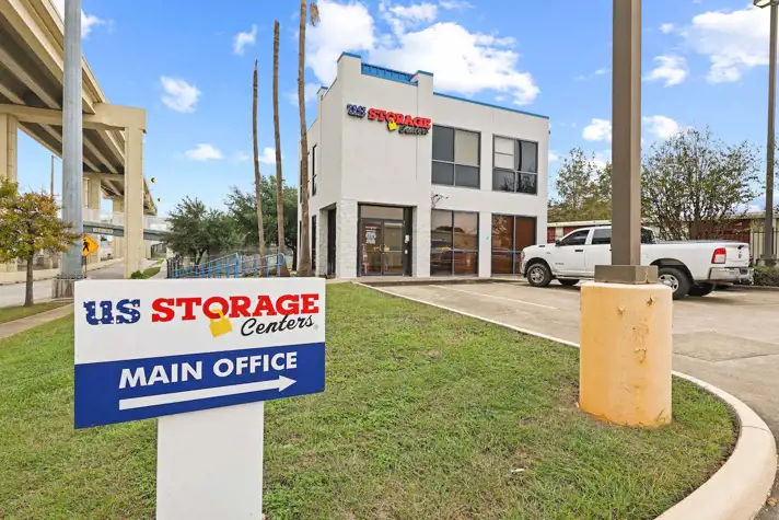 self storage facility houston texas s loop exterior front office