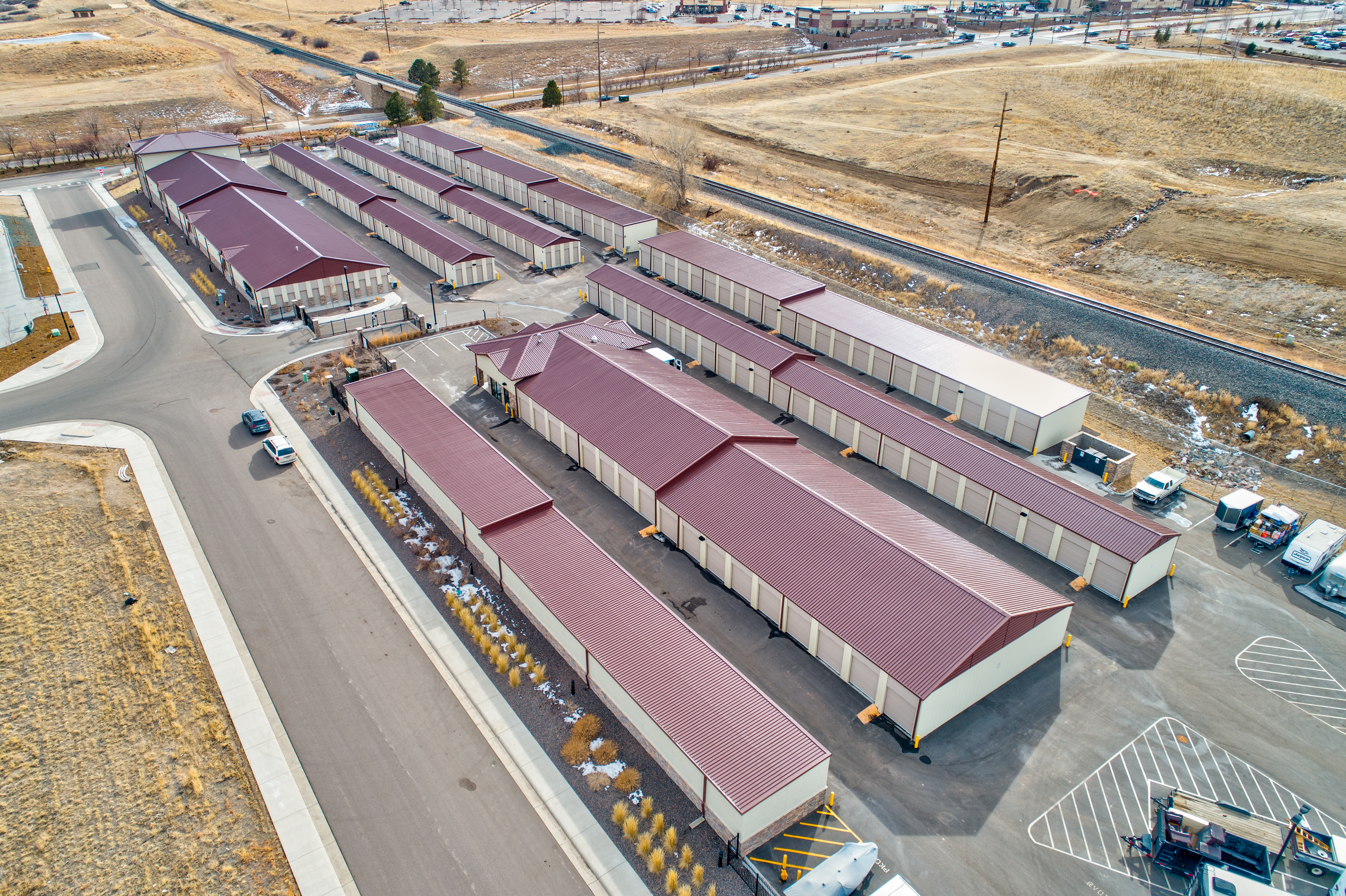 self storage facility exterior property castle rock co regent st