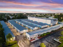 self storage facility miami gardens fl nw 207th drone shot