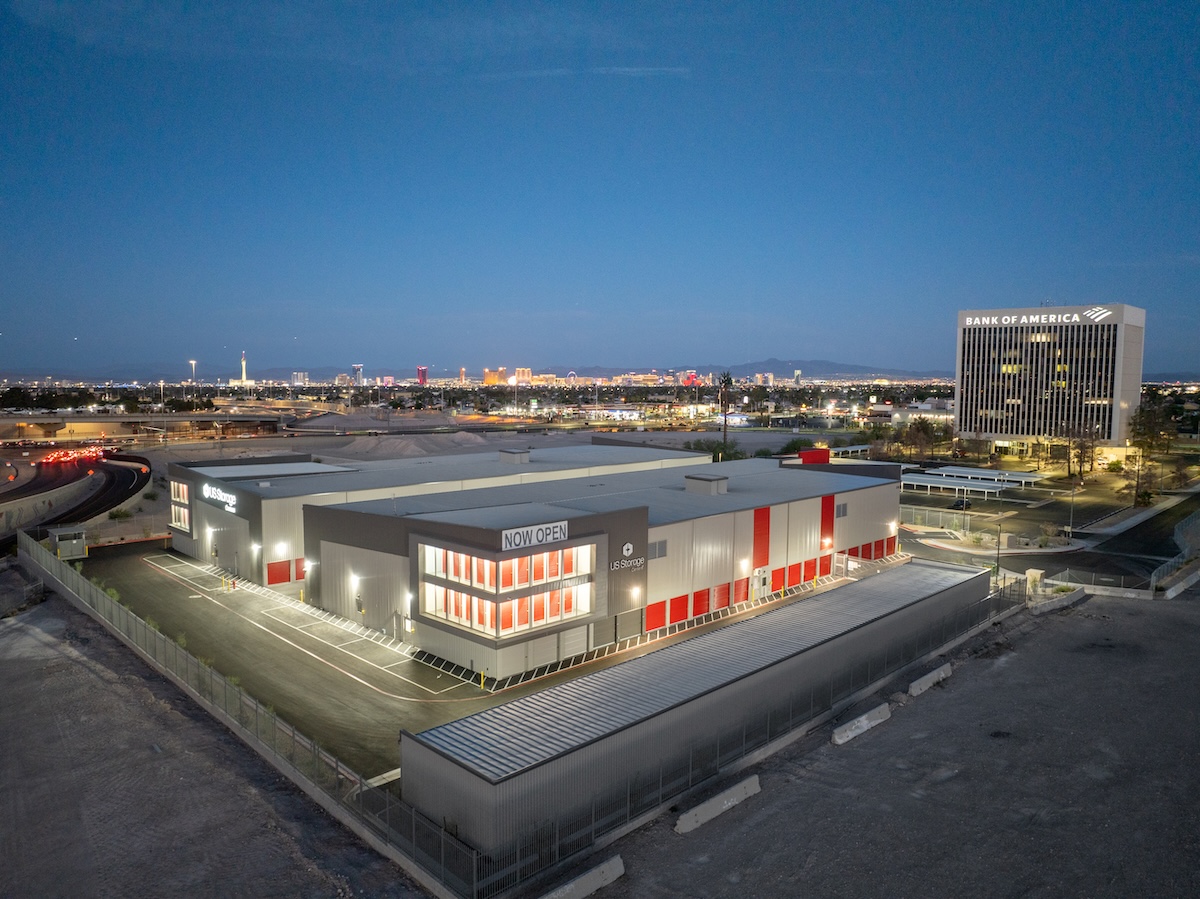 self storage facility exterior building las vegas nv rock springs drive