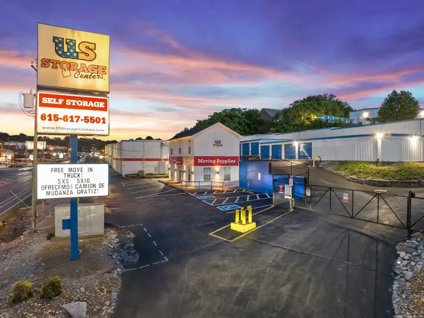 self storage facility in nashville tn 4611 nolensville exterior front