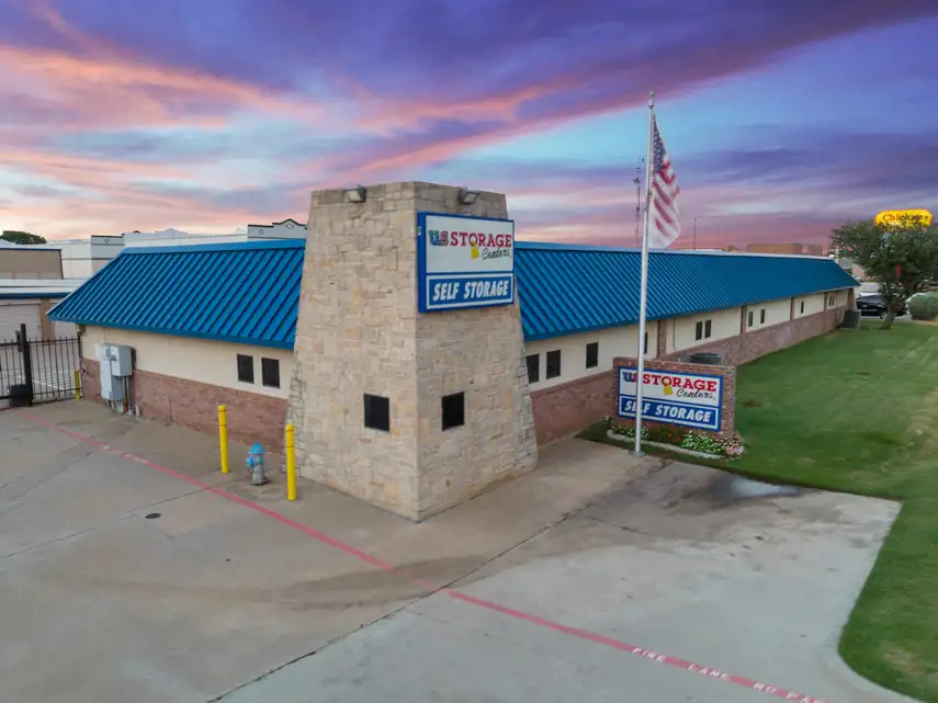 self storage facility corinth texas exterior front