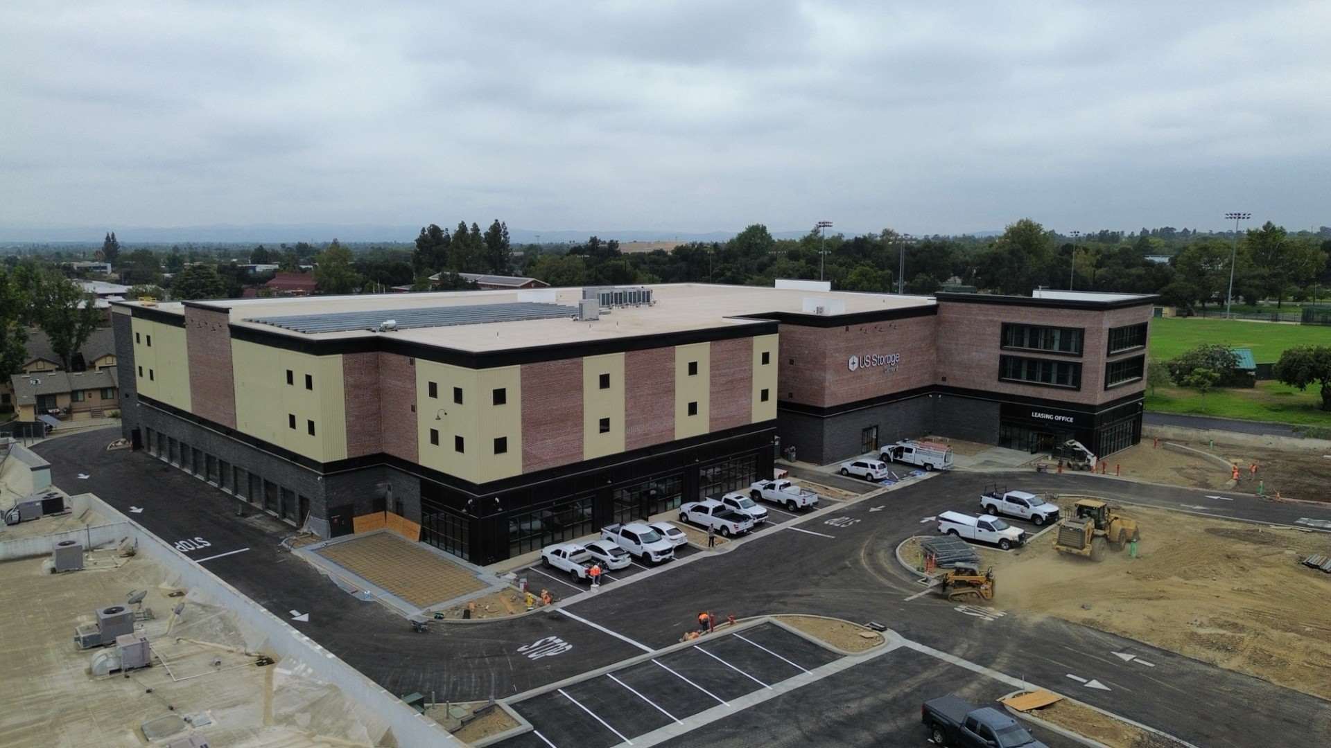 self storage facility upland ca 1382 E. Foothill Blvd exterior building