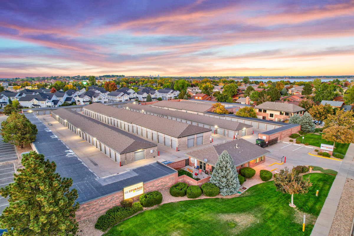 self storage facility exterior building littleton co grand ave