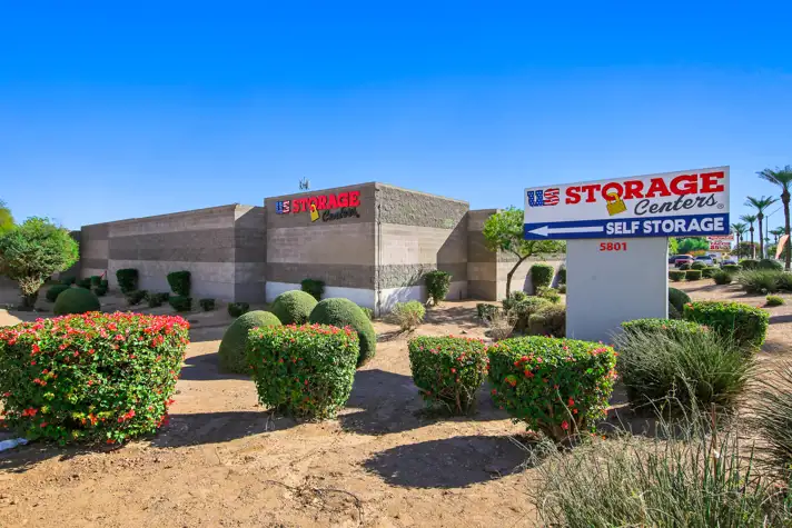 self storage facility glendale az west san miguel exterior