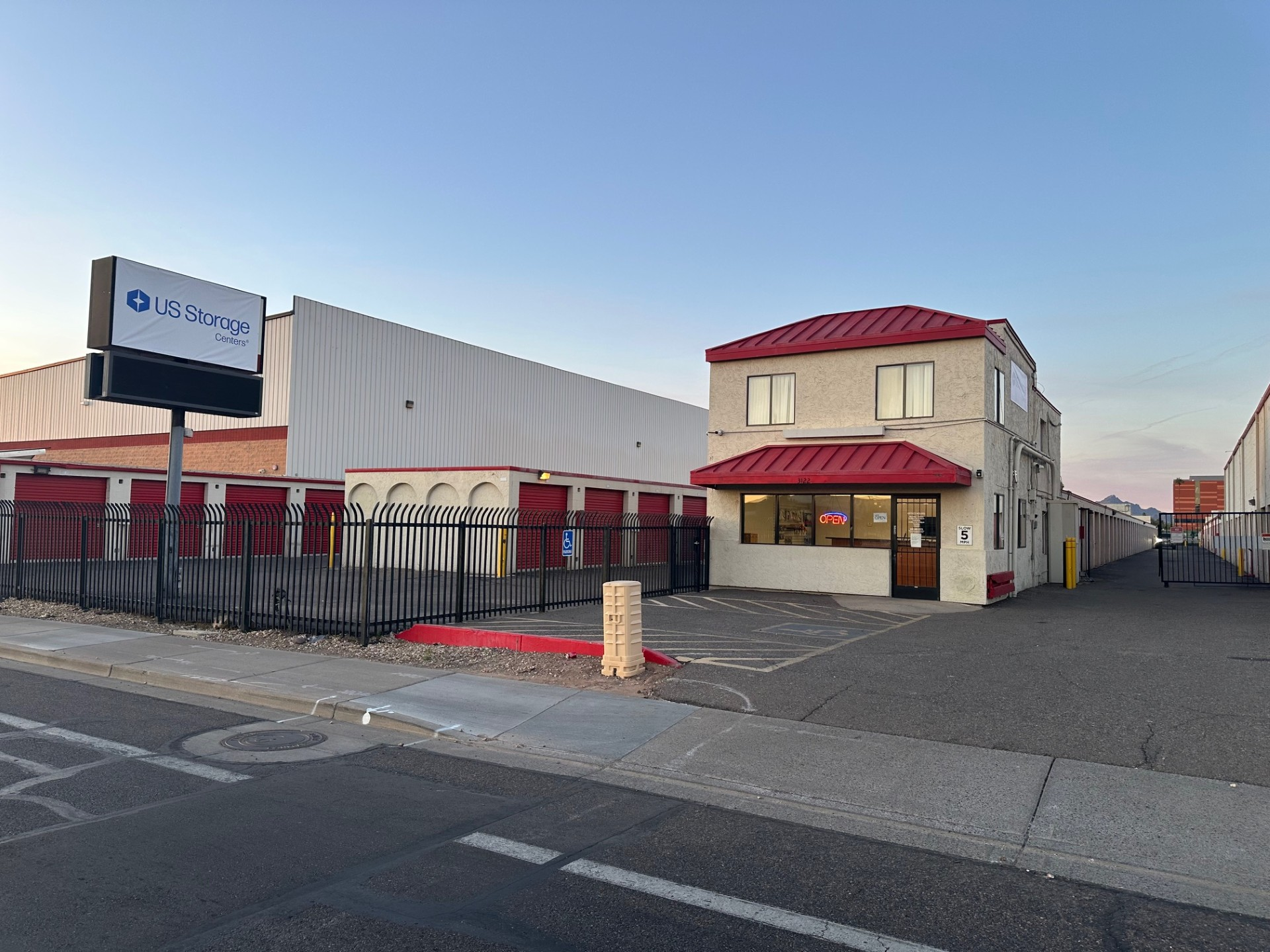 self storage facility phoenix az exterior