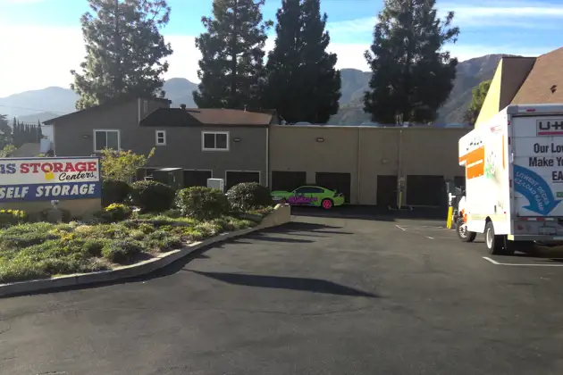 self storage facility la crescenta ca cloud exterior front