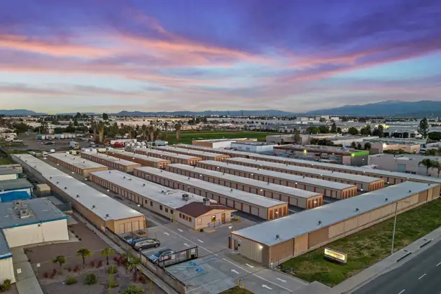 self storage facility chino ca ramona exterior front