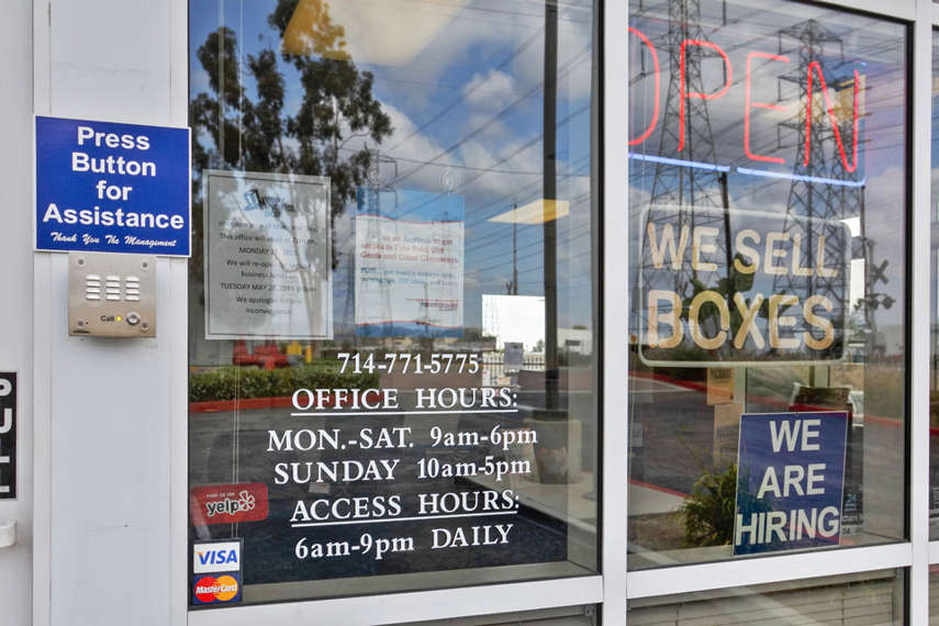 Self Storage Units in Orange, CA Located At 1460 North Main Street US
